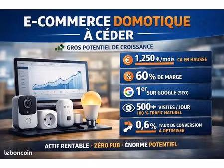 site ecommerce domotique