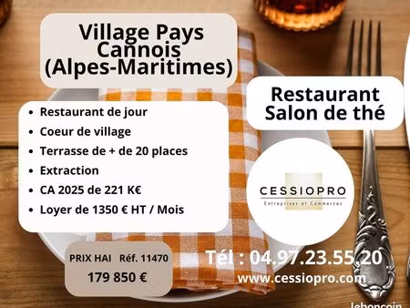 restaurant 78 m² mougins