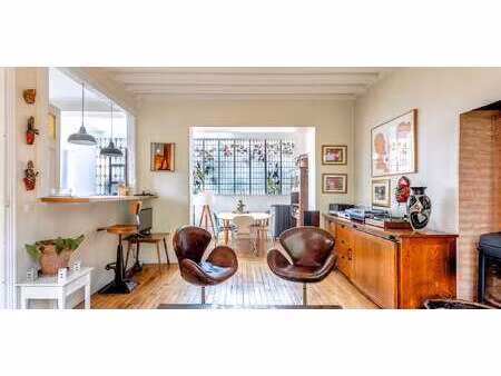 maison contemporaine avec jardin et terrasse jaures - joinville-le-pont (94)