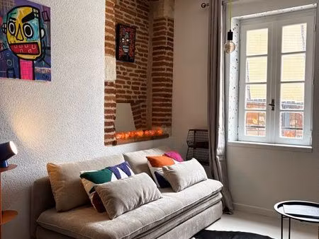 t2 meublé 38 m² – location étudiante – albi ? disponible de septembre à début juillet (loc
