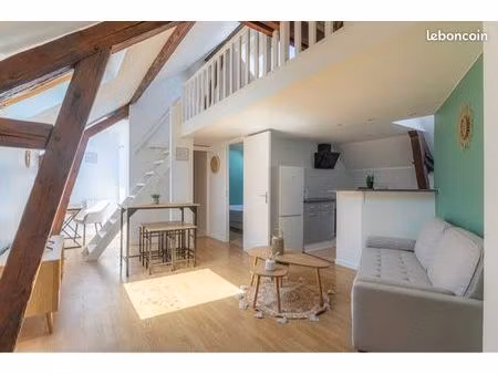 superbe appartement entièrement meublé  équipé et refait à neuf