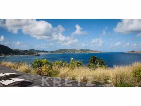 villa avec piscine en bord de mer saint-barthélemy (971)