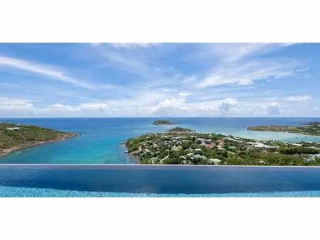 villa avec piscine en bord de mer saint-barthélemy (971)