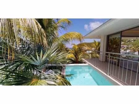 villa avec piscine en bord de mer saint-barthélemy (971)