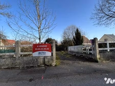 terrain constructible à vendre