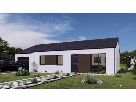 terrain avec maison neuve à vendre