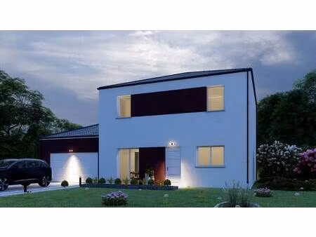 terrain avec maison neuve à vendre