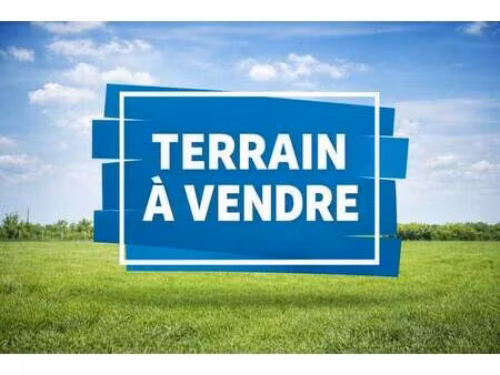 terrain constructible à vendre