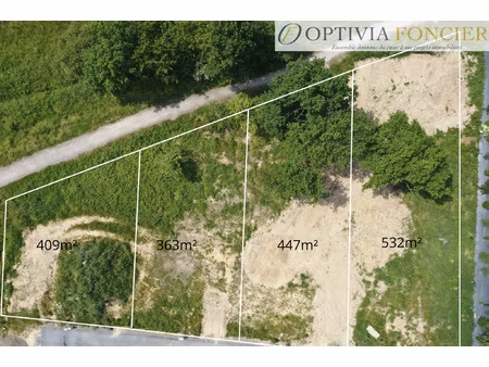 terrain 532 m2 viabilisé