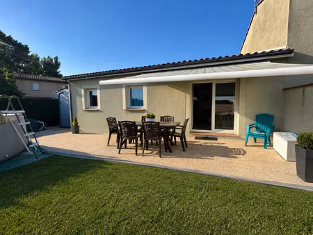 muret - maison t4 plain pied de 110 m2 sur parcelle de 625 m