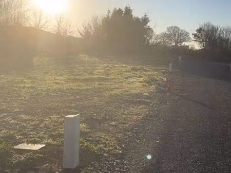 terrain constructible à vendre