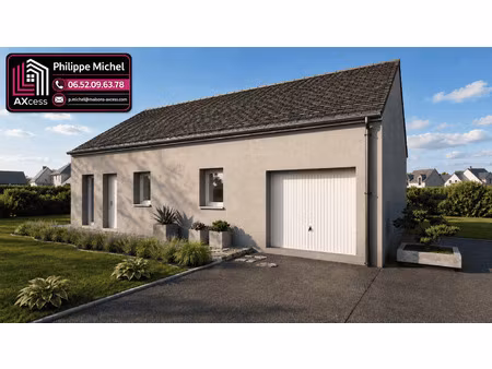 terrain avec maison neuve à vendre