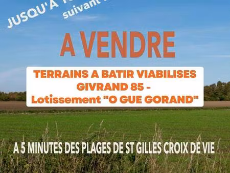 terrain constructible à vendre