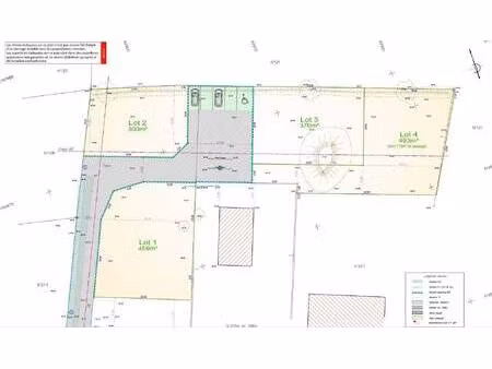 terrain constructible viabilisé à vendre