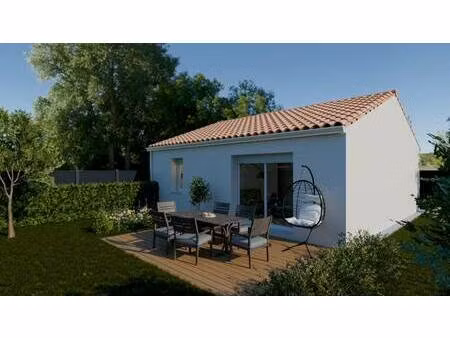 terrain avec maison neuve à vendre