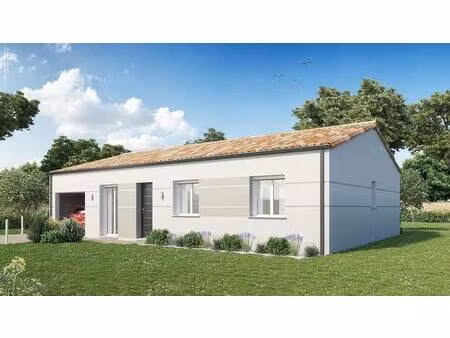 terrain avec maison neuve à vendre