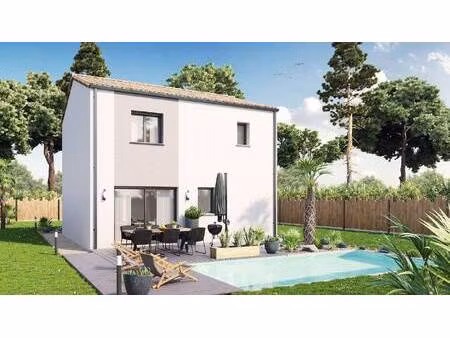 terrain avec maison neuve à vendre