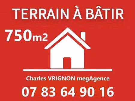 terrain constructible viabilisé à vendre