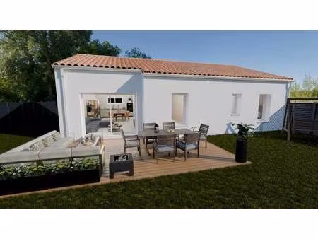 terrain avec maison neuve à vendre