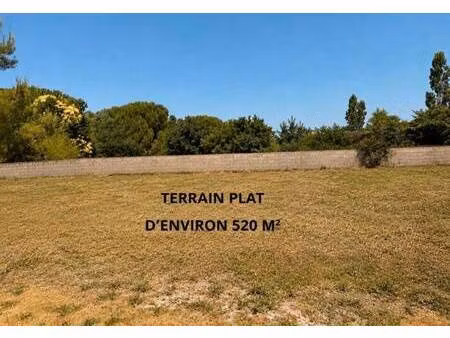 terrain constructible à vendre