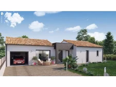 terrain avec maison neuve à vendre