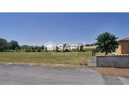 terrain constructible viabilisé à vendre
