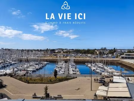port du crouesty – t2 vue port  terrasse et parking
