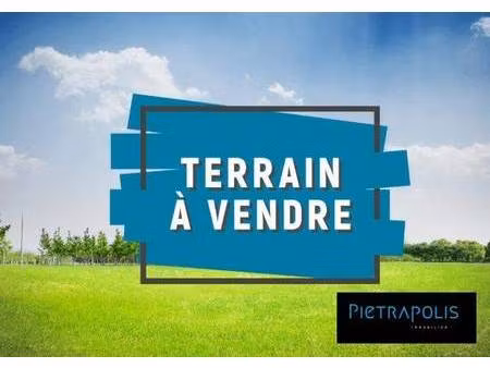 terrain constructible à vendre