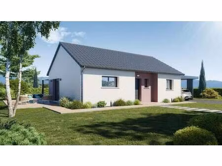 terrain avec maison neuve à vendre