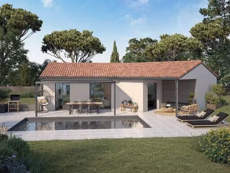 terrain avec maison neuve à vendre