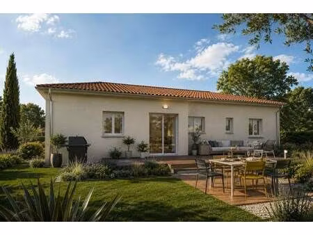 terrain avec maison neuve à vendre