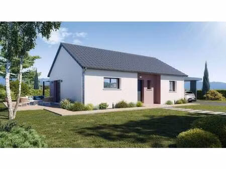 terrain avec maison neuve à vendre