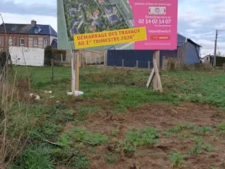 vente terrain 516 m² à beuzeville-la-grenier (76210)  70 000 €