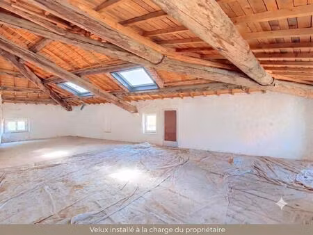 remoulins centre - appartement à rénover - maison gilly - 100m²- réelle opportunité