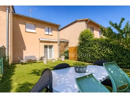 toulouse lalande – maison t4 rénovée de 84 45 m2 – jardin – garage – parking privatif – en
