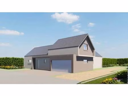 terrain avec maison neuve à vendre