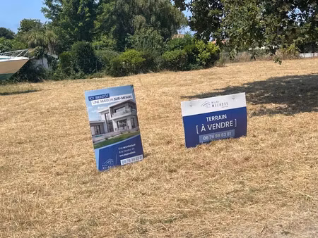 vente terrain 1000 m² à la teste-de-buch (33260)  520 000 €