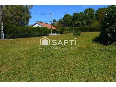 terrain constructible viabilisé à vendre