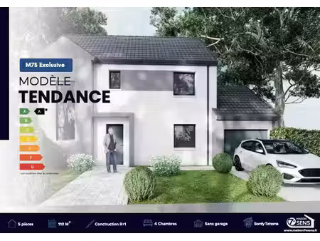 terrain avec maison neuf à vendre