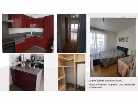 ⭐ t2 meublé 50 m² | terrasse 10 m² | parking couvert privatif | dressing ⭐