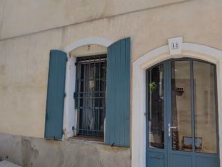 ? à louer – charmante maison de village meublée – 74 m² – vauvert