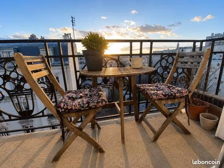 2/3 pièces 58 m2 balcon gare de bois colombes