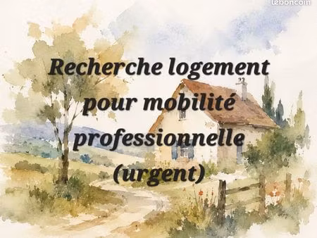 recherche logement urgent