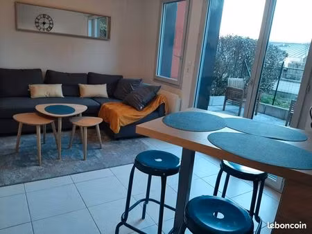 maison duplex meublé avec terrasse et parkingrangueil