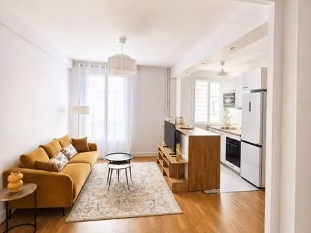 courbevoie – appartement 2 pièces meublé – 45 01 m² – 3ᵉ étage avec ascenseur