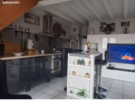 genas loue t2 duplex meublé 55m2