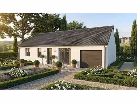 terrain avec maison neuve à vendre