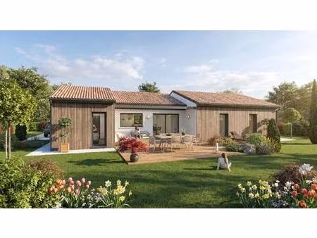 terrain avec maison neuve à vendre