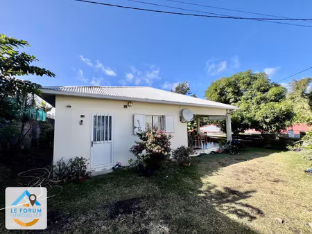 saint joseph 97480 - villa f3 + bureau - varangue ouverte -