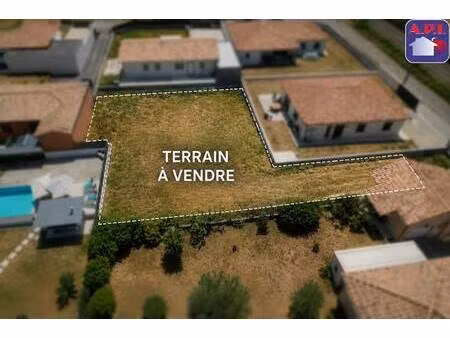terrain constructible à vendre